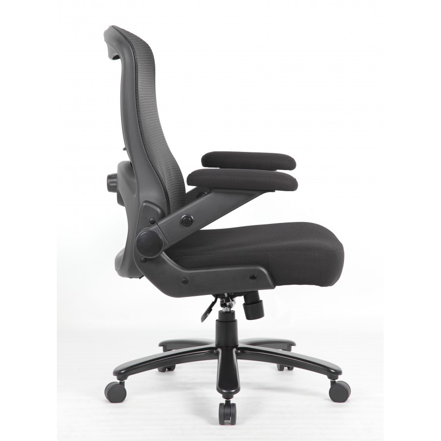 Melody Bariatric 35 Stone Mesh Office Chair